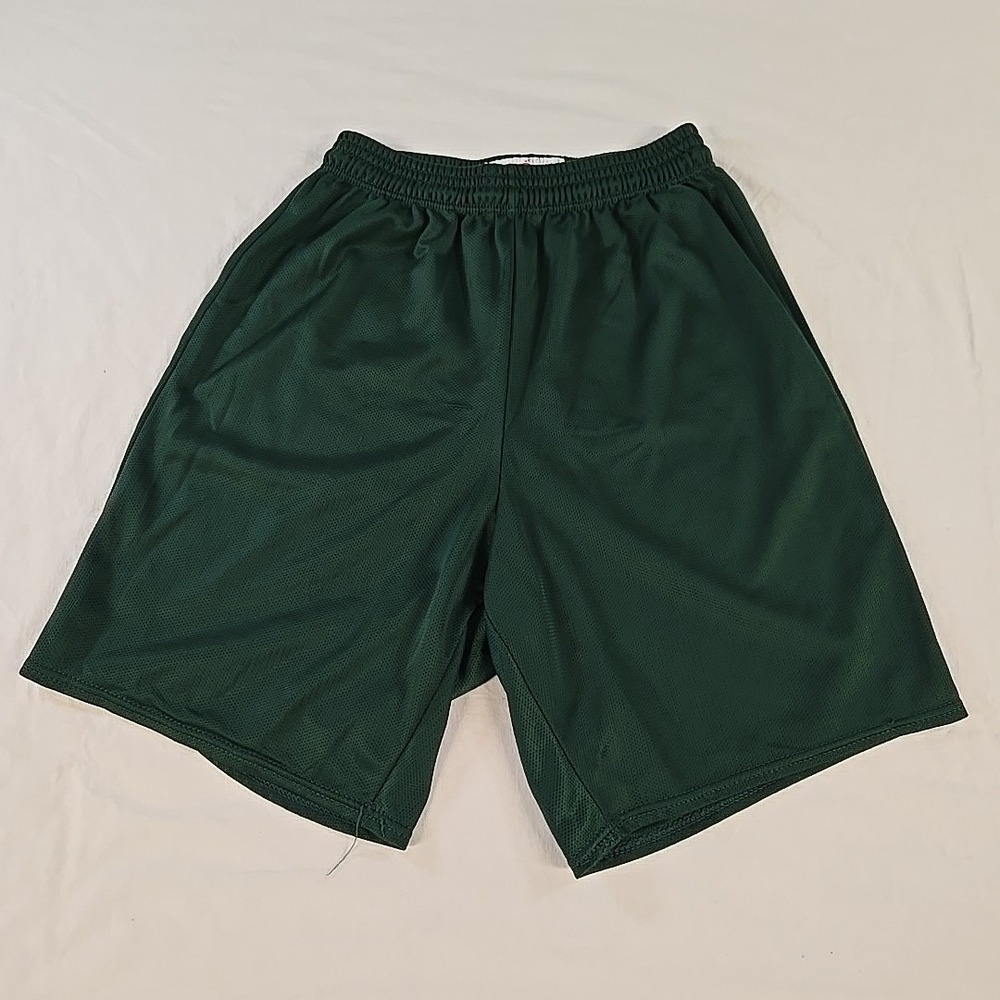 Vintage Dodger Gym Basketball Shorts Mens Size Medium Green 90s Made In USA